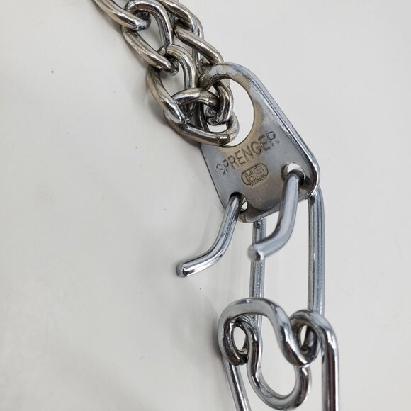 Herm Sprenger Dog Training Prong Pinch Collar Chrome Plated Steel - Picture 4 of 5